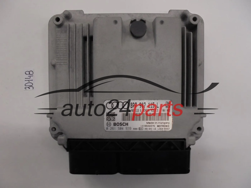 KOMPUTER STEROWNIK SILNIKA AUDI A3 8P 1.8TFSI BOSCH 0 261 S04 939, 0261S04939, 8P7 907 115 L, 8P7907115L