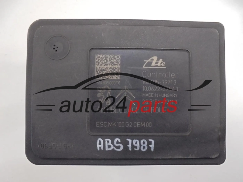 ABS PUMPE UND STEUERGERÄT CITROEN PEUGEOT 9810293280 10.0915-3971.3 10091539713