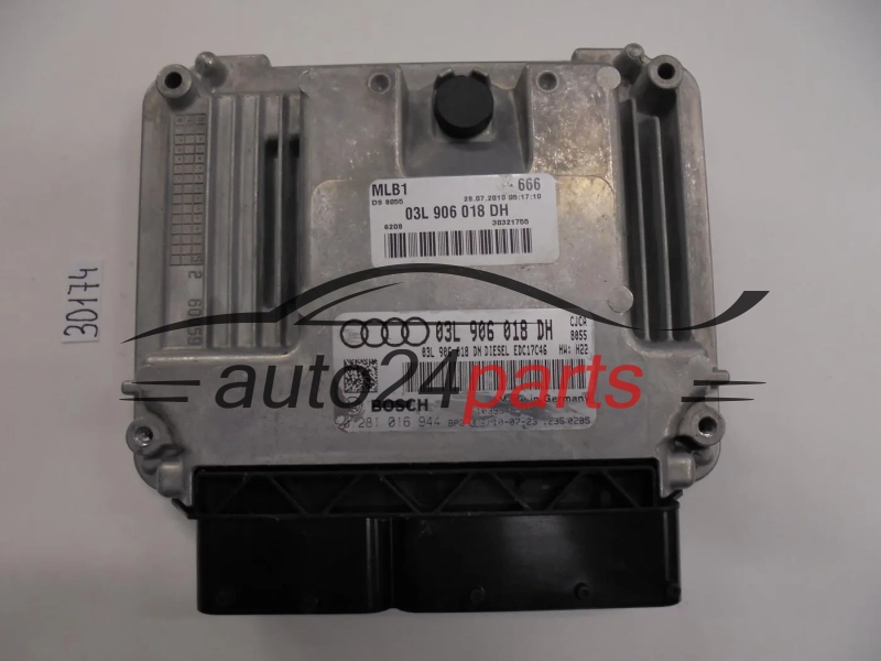ECU Engine Controller AUDI 0281016944 03L906018DH EDC17C46