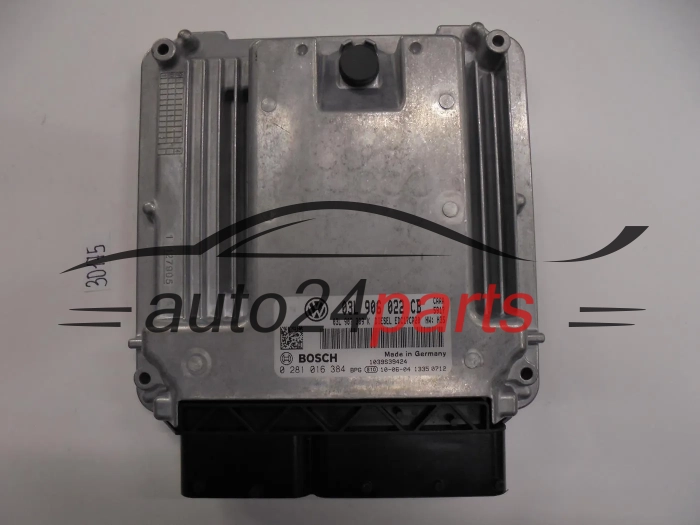 KOMPUTER STEROWNIK SILNIKA VOLKSWAGEN T5 T6 TRANSPORTER 2.0 TDI BOSCH 0 281 016 384, 0281016384, 03L 906 022 CB, 03L906022CB, 03L 907 309 K, 03L907309K, EDC17CP20