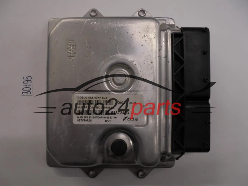KOMPUTER STEROWNIK SILNIKA FIAT DOBLO 51872453, MJD 8F2.D1, MJD8F2D1, BC0097888.C, MJD8F2D1HW00P9445-D176, 8E7-LZL7K