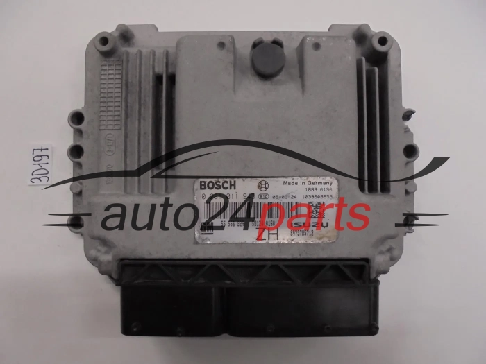 KOMPUTER STEROWNIK SILNIKA OPEL ASTRA H 1.7 CDTI Z17DTH BOSCH 0 281 011 943, 0281011943, GM 55 556 829 ZH, 55556829 ZH, ISUZU 8973785712