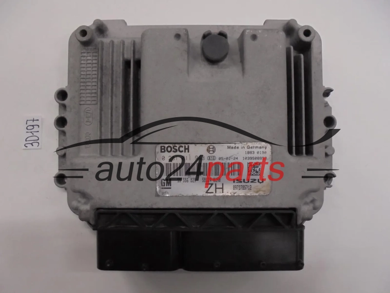 KOMPUTER STEROWNIK SILNIKA OPEL ASTRA H 1.7 CDTI Z17DTH BOSCH 0 281 011 943, 0281011943, GM 55 556 829 ZH, 55556829 ZH, ISUZU 8973785712