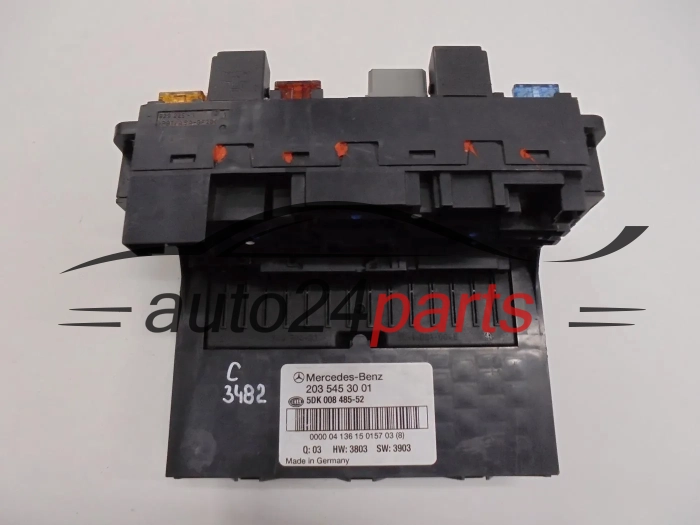 CENTRALKA MODUL STEROWNIK MERCEDS BENZ 203 545 30 01, 2035453001, 5DK 008 485-52, 5DK008485-52