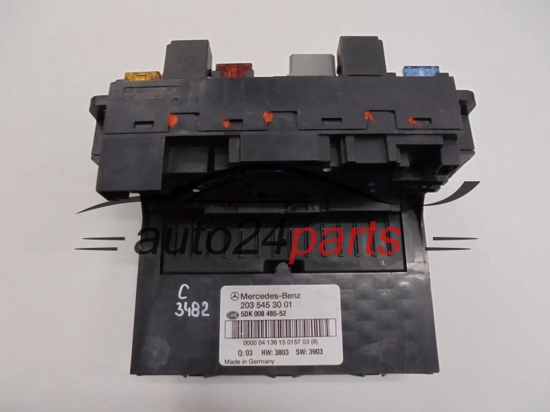 CENTRALKA MODUL STEROWNIK MERCEDS BENZ 203 545 30 01, 2035453001, 5DK 008 485-52, 5DK008485-52
