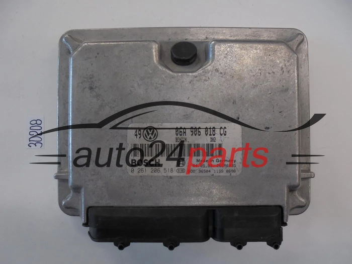 KOMPUTER STEROWNIK SILNIKA VW VOLKSWAGEN GOLF BORA 1.8T 1.8 TURBO AGU 06A906018CG, 06A 906 018 CG, BOSCH 0261206518, 0 261 206 518