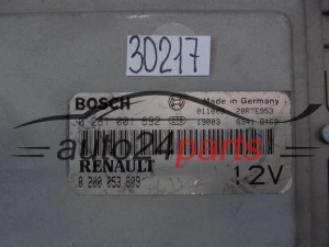 Centralina do motore RENAULT MASCOTT 0281001892 8200053009