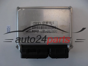 MOTORSTEUERGERÄT ECU STEUERGERÄT AUDI 0261207134 4Z7907551E ME7.1