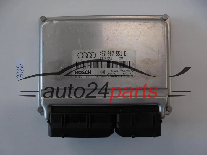 CENTRALITA DE MOTOR  AUDI 0261207134 4Z7907551E ME7.1
