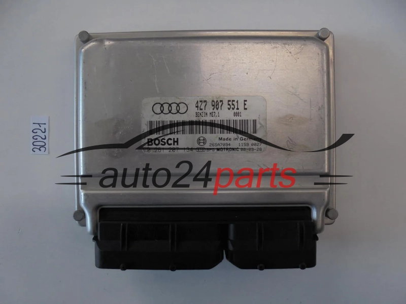 CALCULATEUR MOTEUR  AUDI 0261207134 4Z7907551E ME7.1