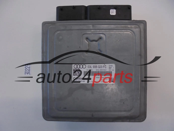 KOMPUTER STEROWNIK SILNIKA AUDI A3 1.6 TDI CONTINENTAL 5WP42643 AA, 5WP42643AA, 03L 906 023 FC, 03L906023FC, 03L 906 023 L, 03L906023L, DIESEL SIMOS PCR2.1 CAYB 5967