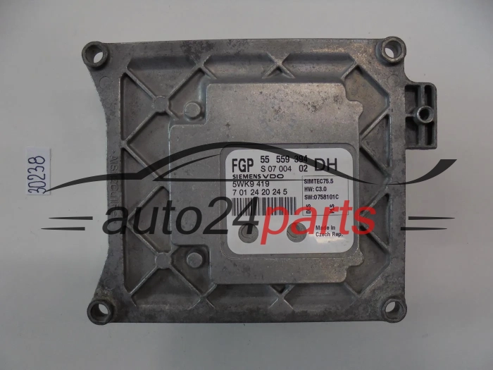 Sterownik silnika Opel Astra 1.6 Z16XER 5WK9419 55559394DH