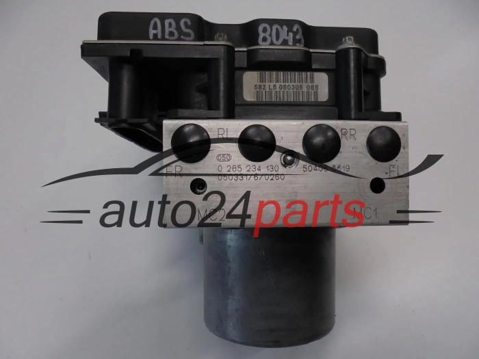 Pompe ABS et calculateur IVECO 0265234130 504065619 0265950366