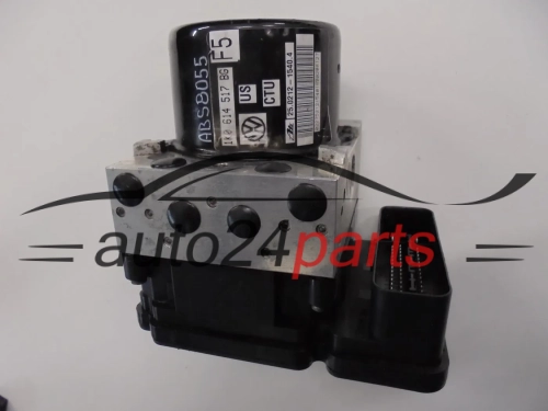Pompe ABS et calculateur AUDI VW SEAT SKODA 1K0614517BG, 25.0212-1540.4, 25021215404, 1K0907379AH
