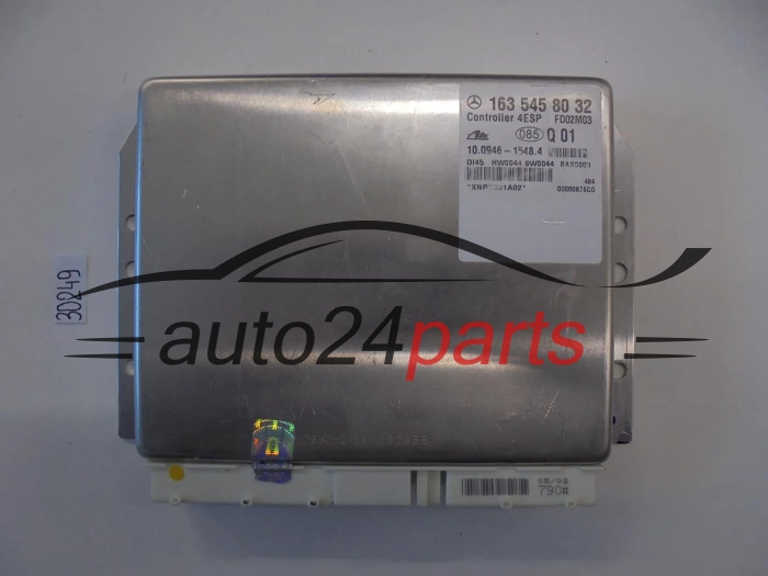 ABS STEROWNIK 4ESP MERCEDES W163 A1635458032, 1635458032, A 163 545 80 32 ATE 10.0946-1548.4