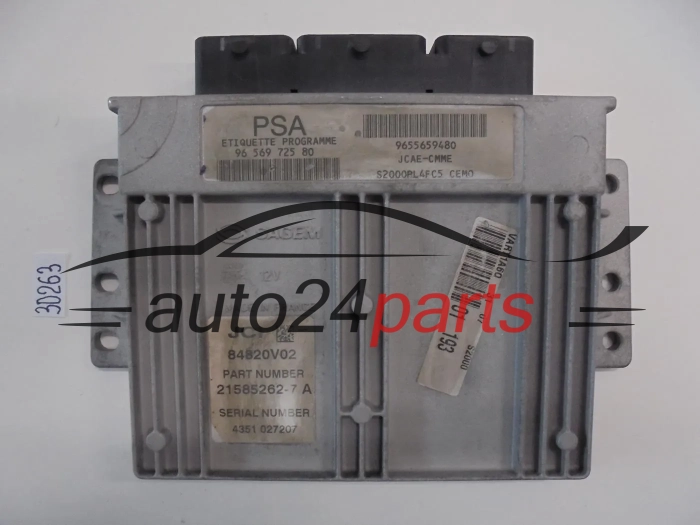 Sterownik silnika Citroen Peugeot 215852627A 9656972580