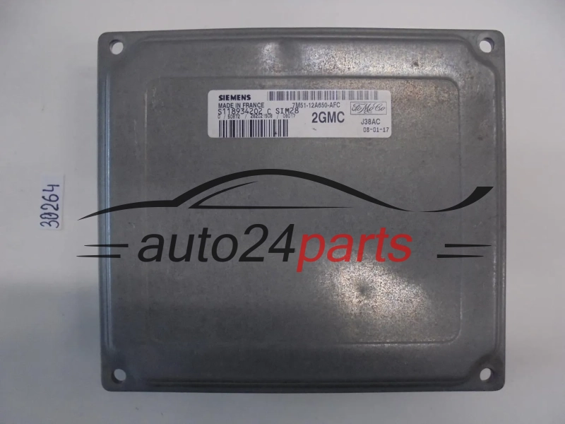 Sterownik silnika Ford Focus C-MAX 1.6 S118934202C 7M5112A650AFC
