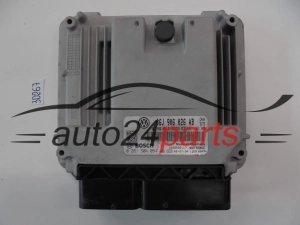 KOMPUTER STEROWNIK SILNIKA VOLKSWAGEN 0261S04054 06J906026AB MED17.5 - 30267