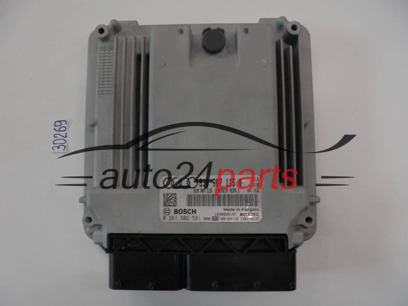 KOMPUTER STEROWNIK SILNIKA AUDI TTS 2.0 TFSI BOSCH 0 261 S02 581, 0261S02581, 8J0 907 115 Q, 8J0907115Q, MED9.1