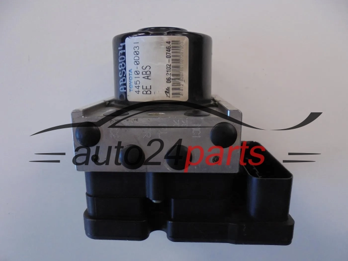 ABS POMPA I STEROWNIK TOYOTA YARIS 44510-0D031, 445100D031, ATE 06.2102-0746.4, 06210207464, 89541-0D040, 895410D040, 06.2109-0746.3, 06210907463