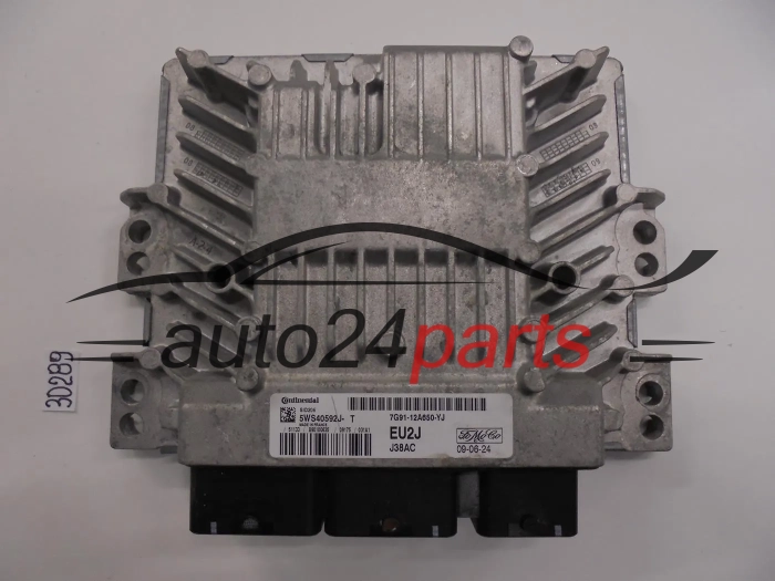 KOMPUTER STEROWNIK SILNIKA FORD MONDEO 1.8 TDCI 7G91-12A650-YJ, 7G9112A650YJ, 5WS40592J-T, 5WS40592JT, EU2J