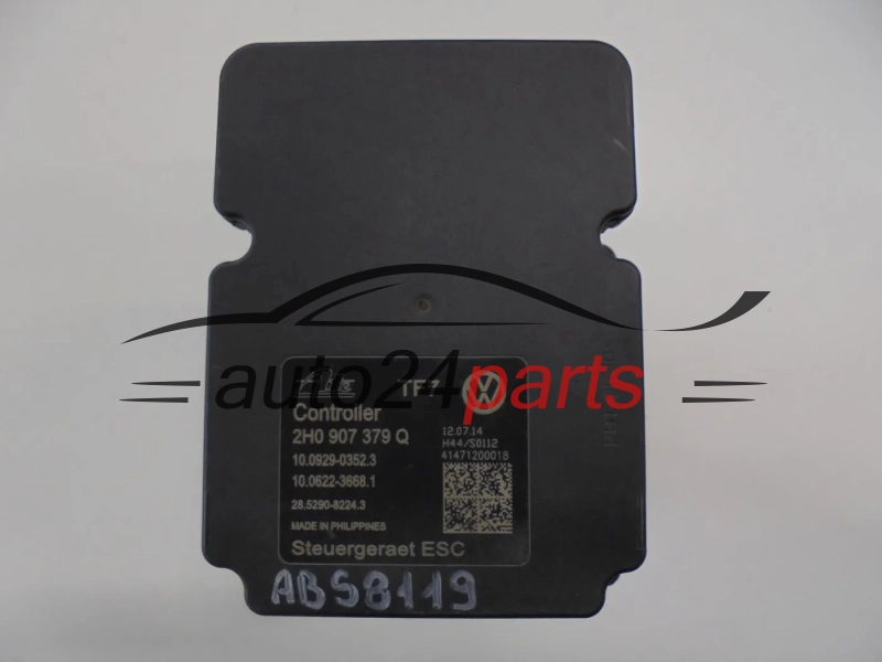 Pompa ABS i sterownik Volkswagen 2H0614517J 2H0907379Q – zdjęcie 2