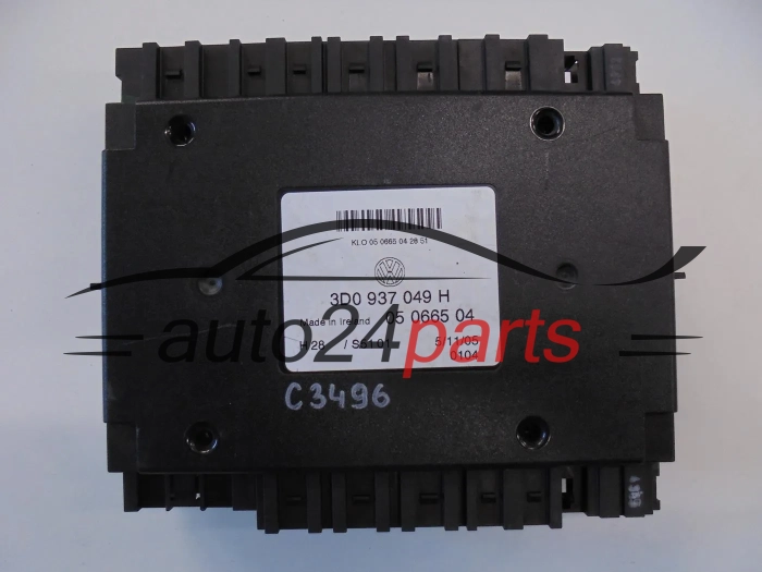 Moduł komfortu Volkswagen 3D0937049H
