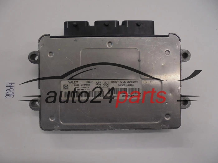 Sterownik silnika Citroen Peugeot 1.4 215857854A 9661961280