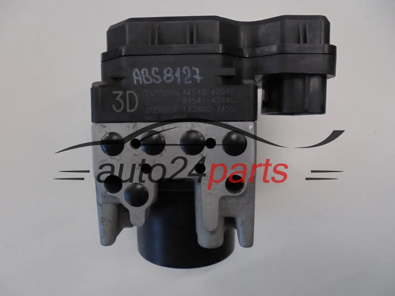 ABS POMPA I STEROWNIK TOYOTA RAV4 2.0 TD 44540-42040, 4454042040, 89541-42140, 8954142140, DENSO 133800-7450, 1338007450