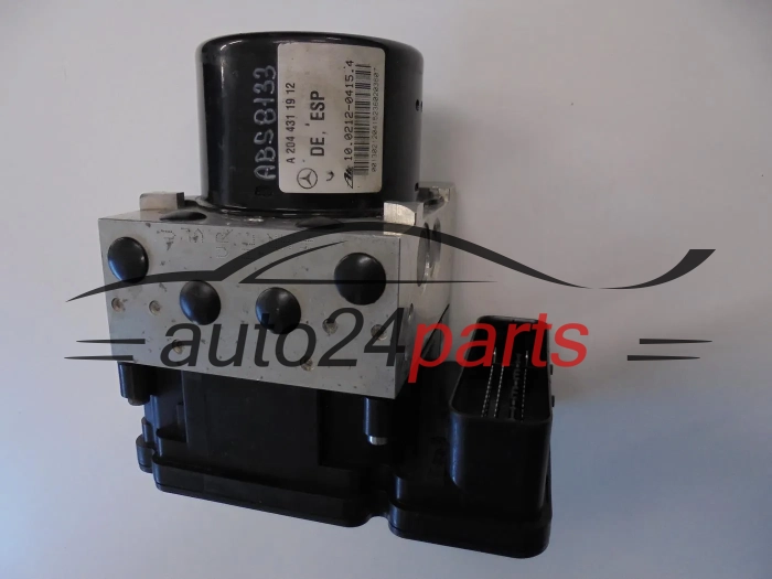 ABS Pumpe und steuergerat MERCEDES W204 A 204 431 19 12, A2044311912, 10.0212-0415.4, 10021204154, A2049012400