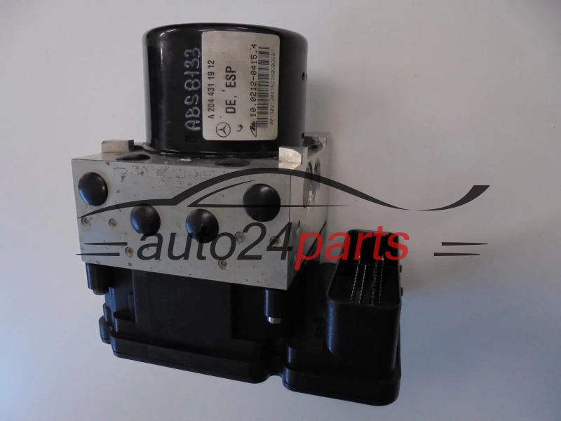 ABS Pumpe und steuergerat MERCEDES W204 A 204 431 19 12, A2044311912, 10.0212-0415.4, 10021204154, A2049012400