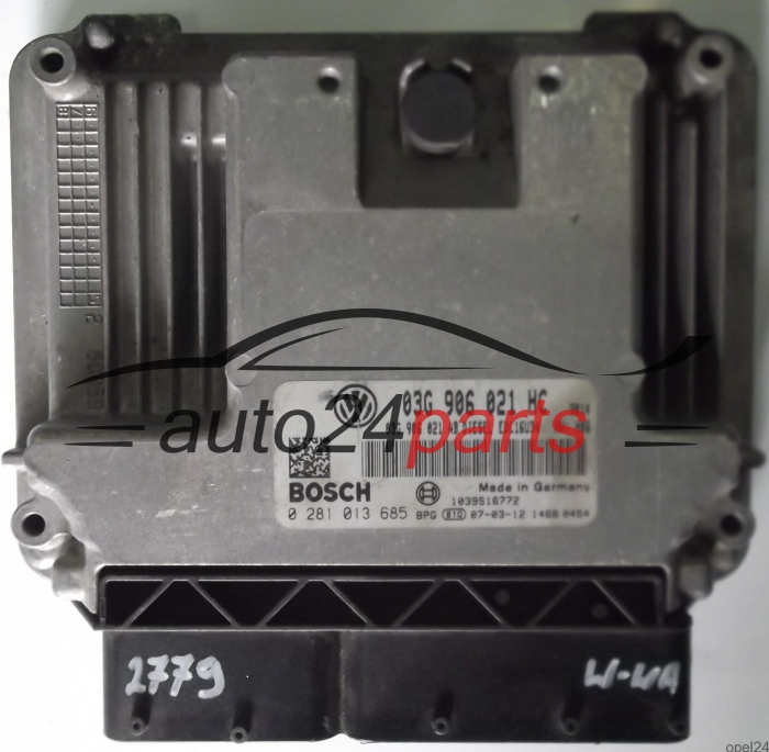 CENTRALINA DO MOTORE VW VOLKSWAGEN GOLF 2.0 TDI 03G906021HC