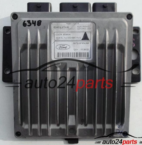 ECU ENGINE CONTROLLER FORD MONDEO 2.0 TDCI 3S7Q-9F954-AA, 3S7Q9F954AA, DDCR 80963A 