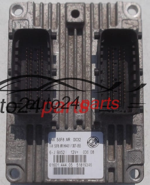 Μονάδα Ελέγχου Κινητήρα FIAT 500 1.2 MAGNETI MARELLI IAW 5SF8.MR, IAW5SF8MR, 51819346, 61601.444.05, 6160144405 