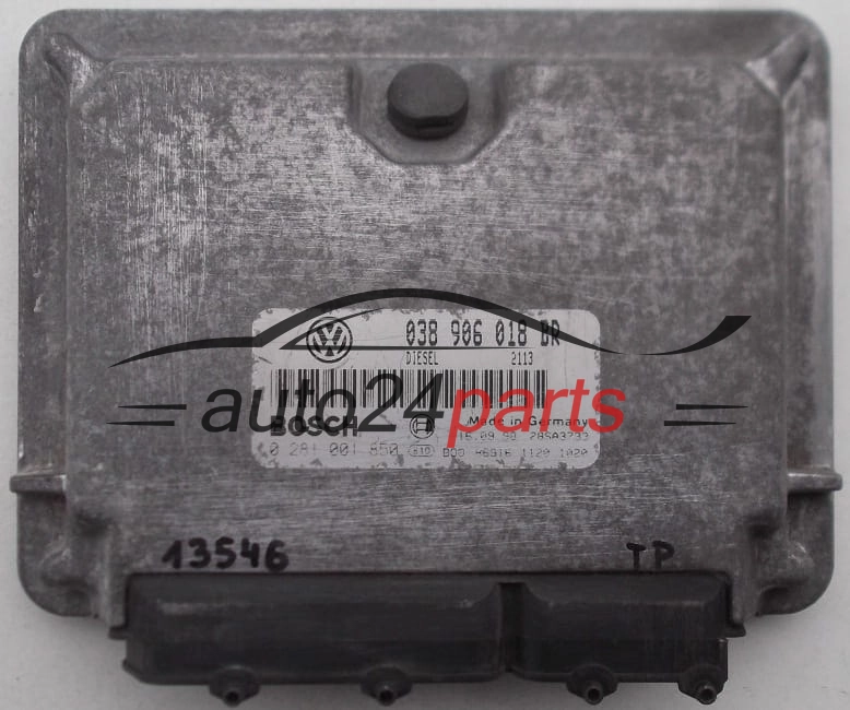 CENTRALINA DO MOTORE SKODA OCTAVIA BOSCH 0281001850, 038906018BR 