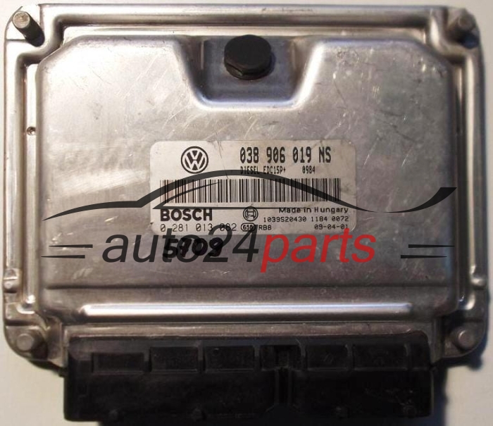 SKODA FABIA 1.9 TDI BOSCH 0281013082, 0 281 013 082, 038906019NS, 038 906 019 NS