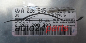 MOTORSTEUERGERÄT ECU STEUERGERÄT MERCEDES ML W163 BOSCH 0 261 206 303, 0261206303, A0265456932