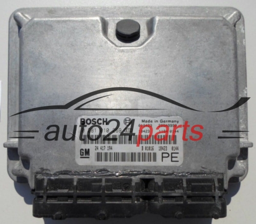 ECU ENGINE CONTROLLER OPEL VECTRA 2.0 DTI BOSCH 0 281 010 269, GM 24 417 194 PE