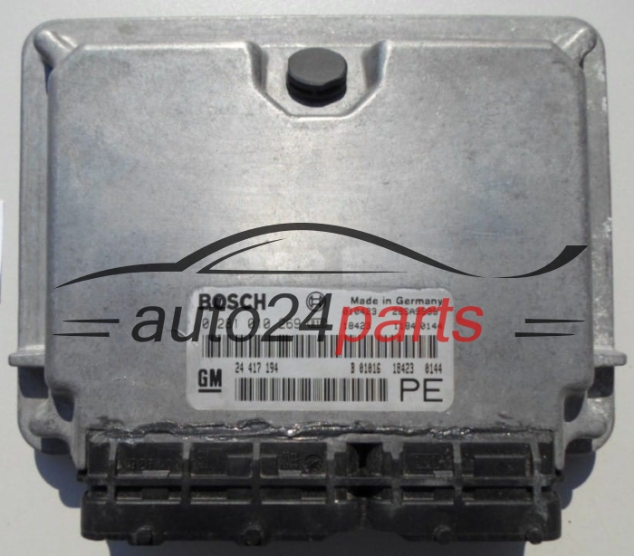 ECU ENGINE CONTROLLER OPEL VECTRA 2.0 DTI BOSCH 0 281 010 269, GM 24 417 194 PE