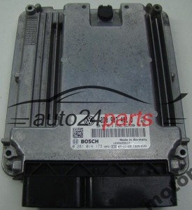 CENTRALINA MOTORE VW VOLKSWAGEN PHEATON 3.0 TDI BOSCH 0 281 014 173, 0281014173, 3D0 907 401 D, 3D0907401D, DIESEL EDC17CP04