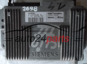 MOTORSTEUERGERÄT ECU STEUERGERÄT RENAULT CLIO 1.4 S115303100B ,S115303100 B, 115303100 7700112342 HOM7700108814, 7700108814 