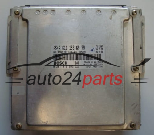 CALCULATEUR MOTEUR MERCEDES VITO 2.2 CDI BOSCH 0281010603, 0 281 010 603, A6111536979, A 611 153 69 79