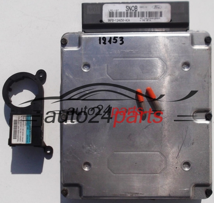  CALCULATEUR MOTEUR FORD FIESTA 1.4 96FB-12A650-ACA, 96FB12A650ACA SNOW