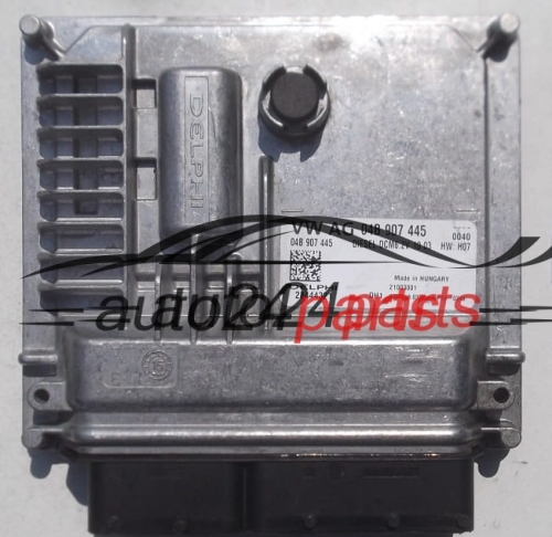 MOTORSTEUERGERÄT ECU STEUERGERÄT VW VOLKSWAGEN SKODA 1.4 TDI DELPHI 28444321, 04B 907 445, 04B907445, DCM6.2V