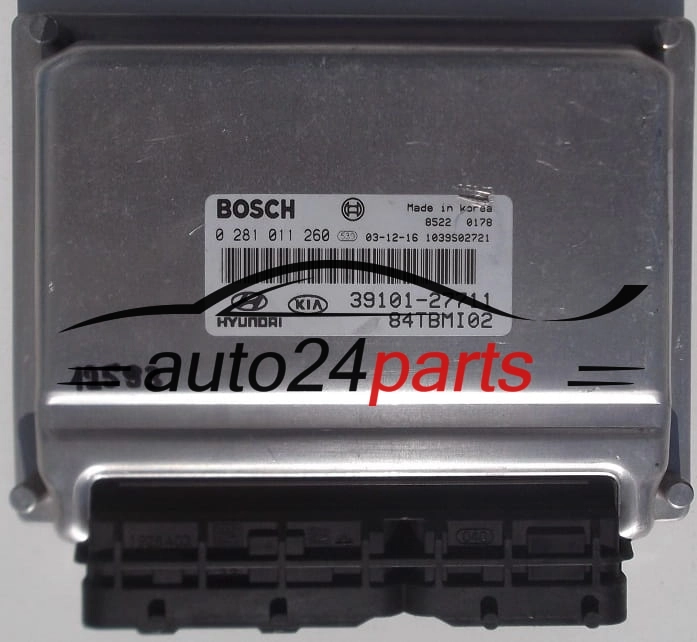 HYUNDAI GETZ 1.5 CRDI BOSCH 0 281 011 260, 0281011260, 39101-27711, 3910127711