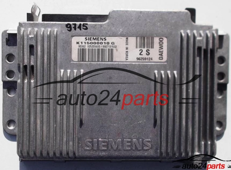 calculateur moteur pour daewoo matiz 0.8