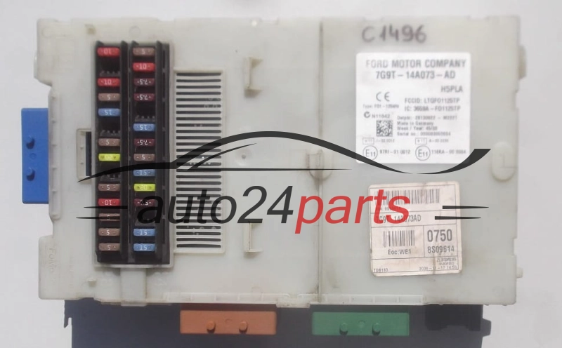 Ηλεκτρικό κιβώτιο θρυαλλίδων FORD Delphi 28130622-M2221, 7G9T-14A073-AD