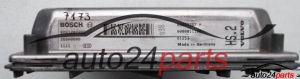ECU ENGINE CONTROLLER VOLVO V70 2.4 T BOSCH 0 261 207 392, 0261207392, 08627757 A 