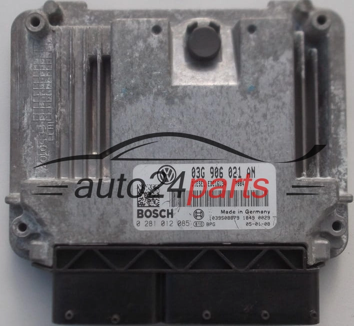 Μονάδα Ελέγχου Κινητήρα VW VOLKSWAGEN SKODA 1.9 TDI BOSCH 0 281 012 085,  03G 906 021 AN