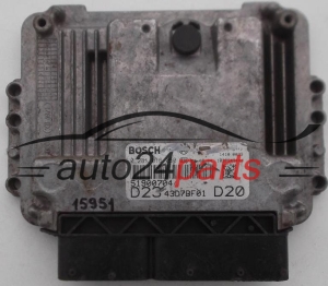 ECU CENTRALITA DE MOTOR FIAT DUCATO JUMPER BOXER 2.3 JTD BOSCH 0 281 016 050, 0281016050, 51900704